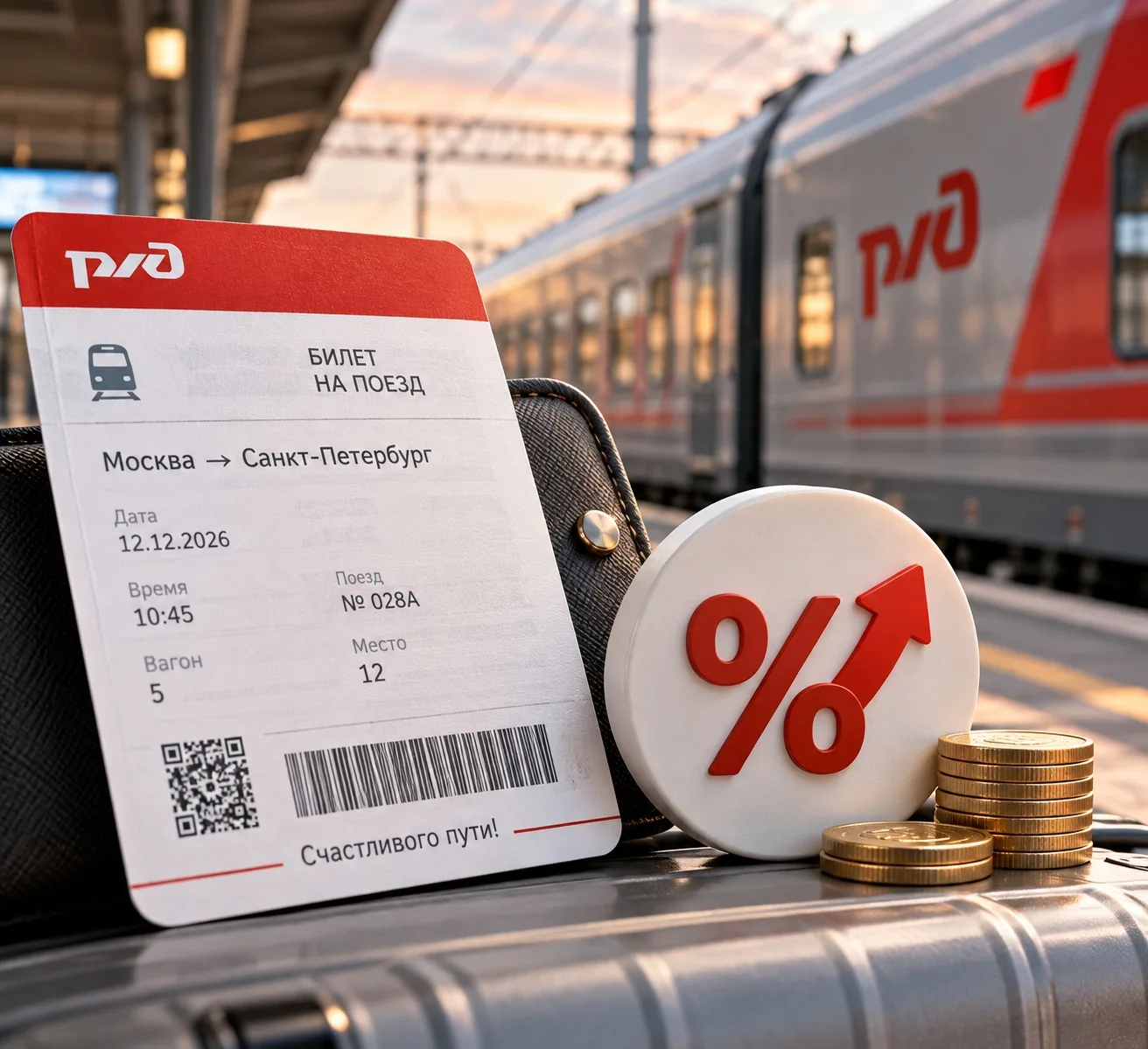 💰 Вернуть билет на поезд станет дороже: РЖД вводит новый сбор