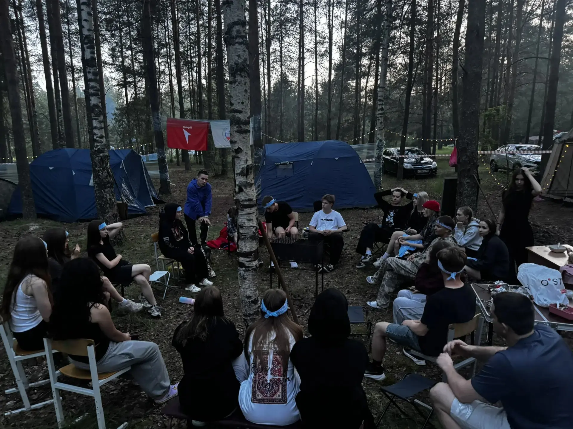 🏕️ Мы на месте! Учащиеся Первой Шатурской начали 66-й открытый туристический слёт!