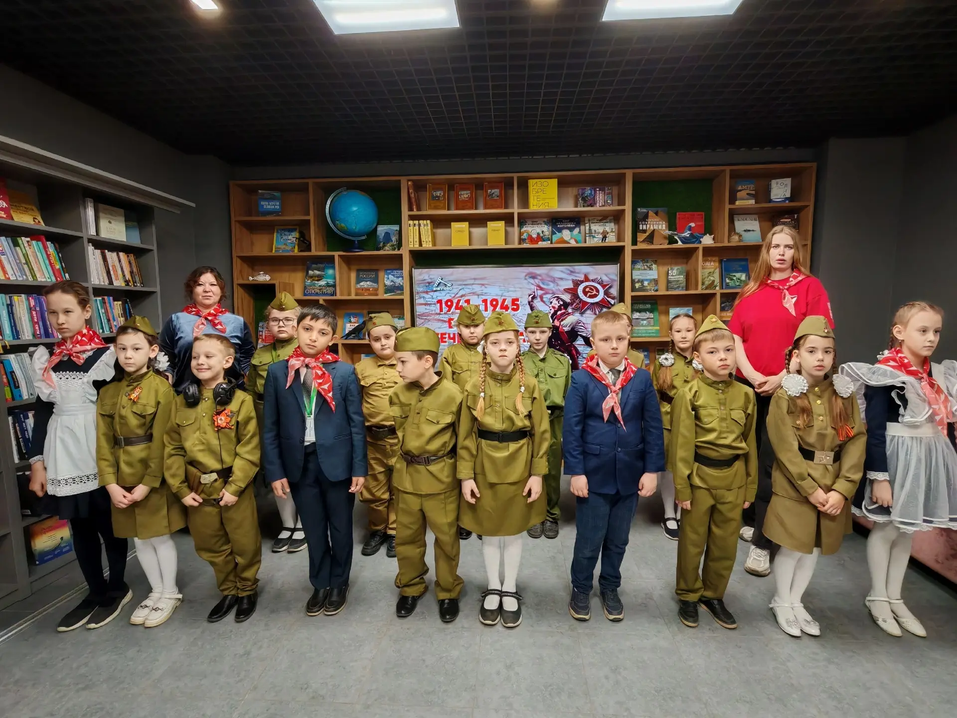 🗣️Ученики 2В класса, 1 корпуса под руководством Носковой С. А. , учителя начальных классов и Абакумо