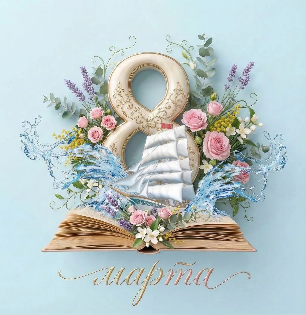🌷 С Международным женским днем!  Дорогие наши учителя, сотрудницы школы, мамы и, конечно, наши прекр