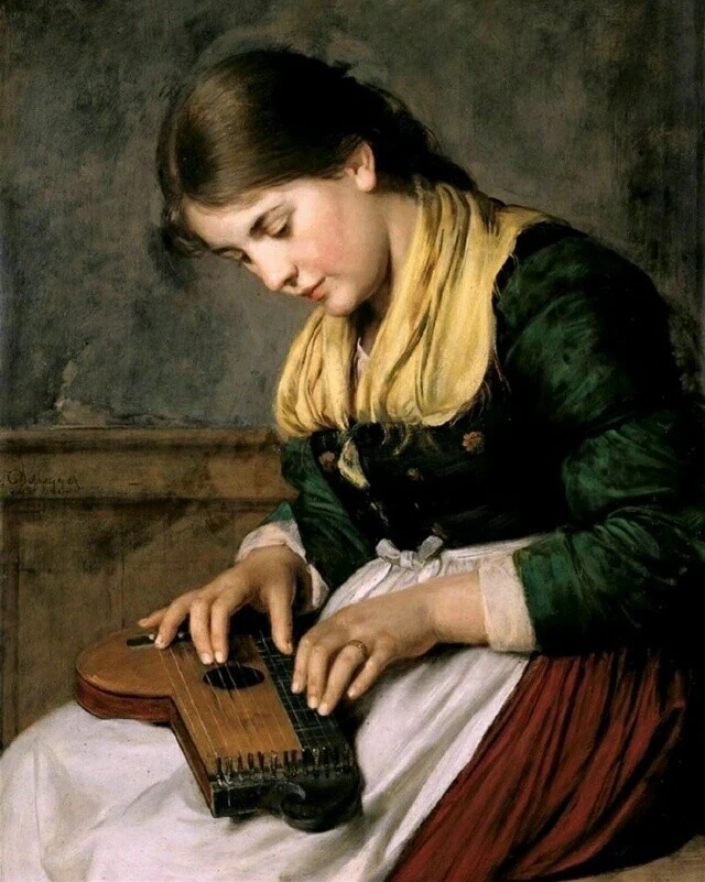 Франц фон Дефреггер (Franz von Defregger, 1835-1921) — австрийский художник жанровой и ...