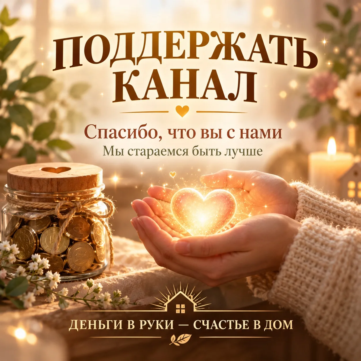♥️ПОДДЕРЖАТЬ КАНАЛ