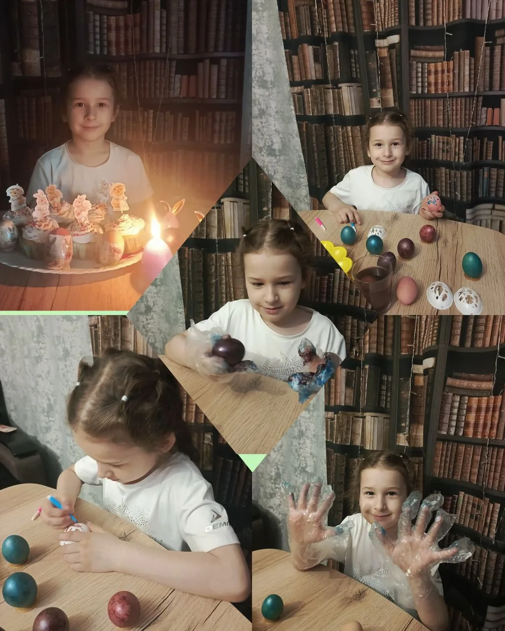 Наши ребята, участники студии "Поварёнок " с мамами занимались пасхальными делами. Толь...