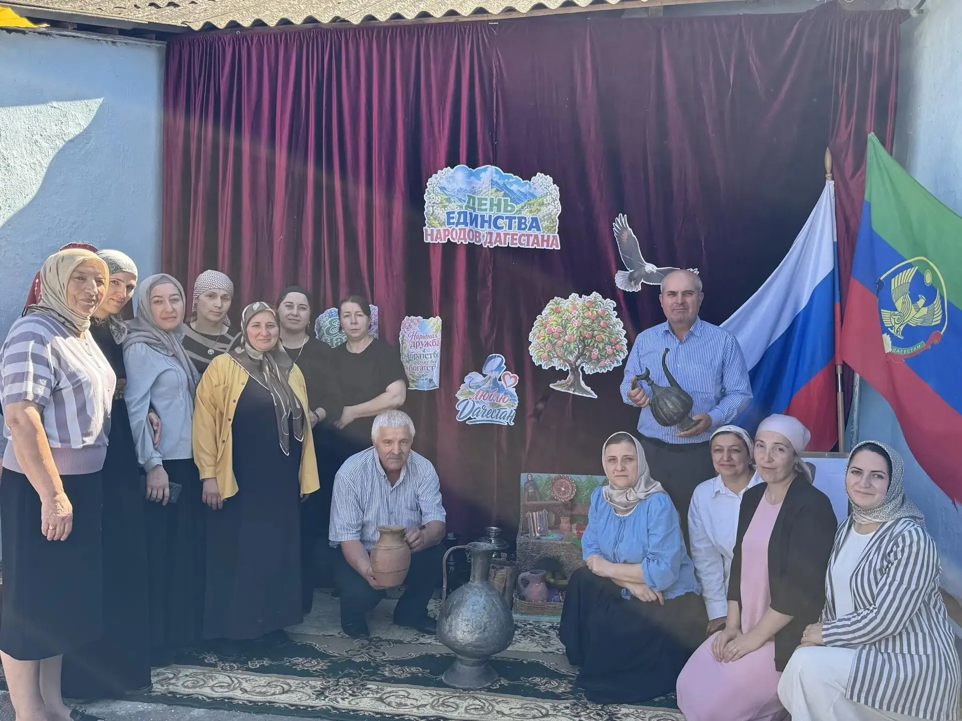 В честь празднования Дня единства народов Дагестана, с целью патриотического воспитания...