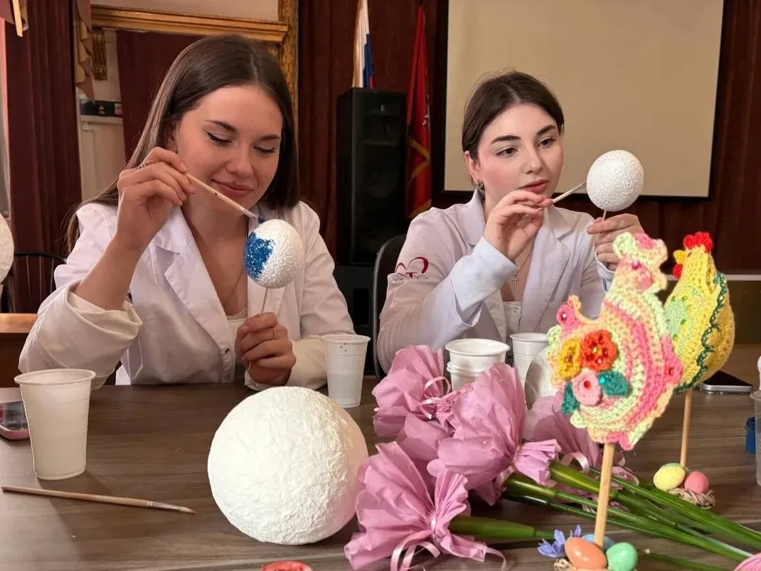 Мастер-класс «Пасхальная сказка»  🙌 В колледже прошёл душевный мастер-класс, посвящённый светлому пр