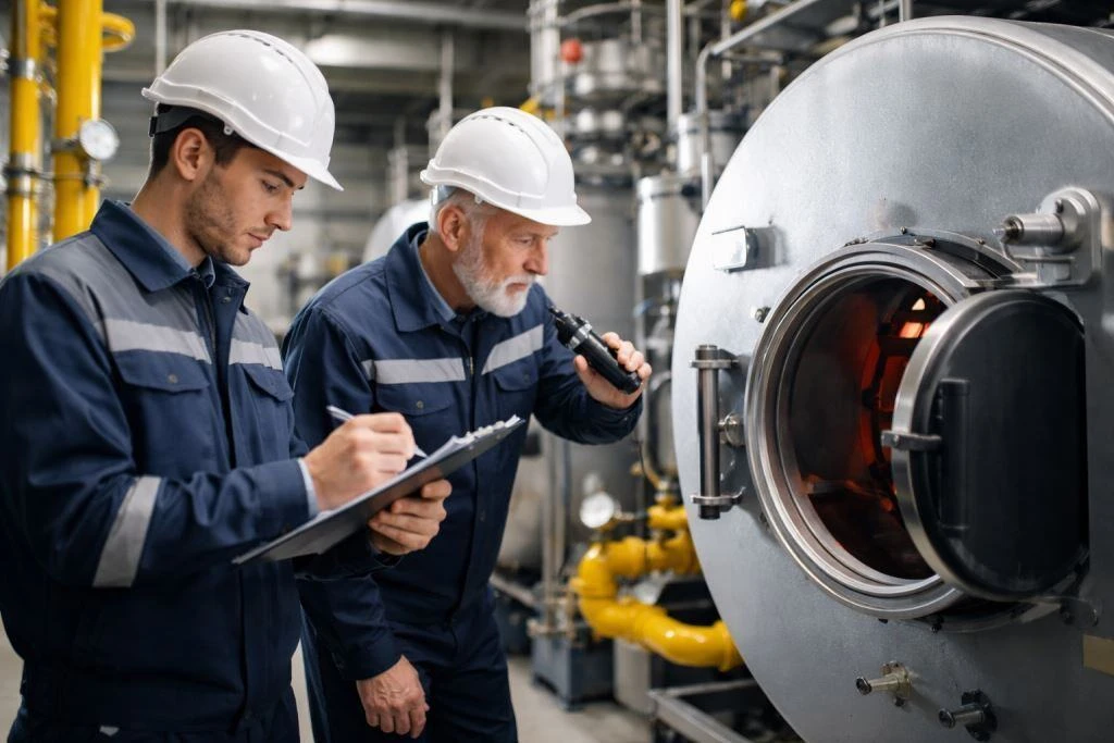 🏭 Выполнили техническое освидетельствование котлов