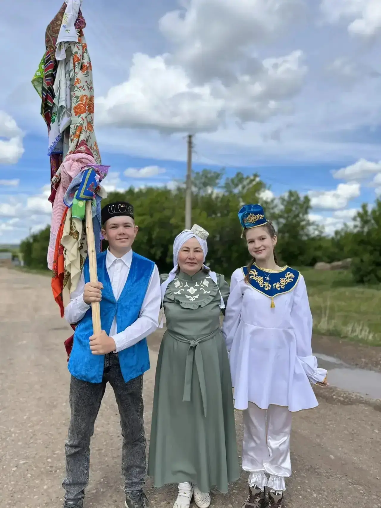 Укучылар бик телэп Сабантуйга булэк жыюда катнаштылар.
