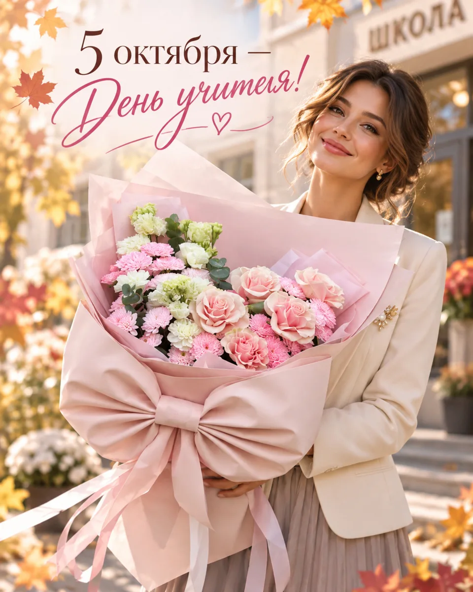 🍂 5 октября — День учителя!