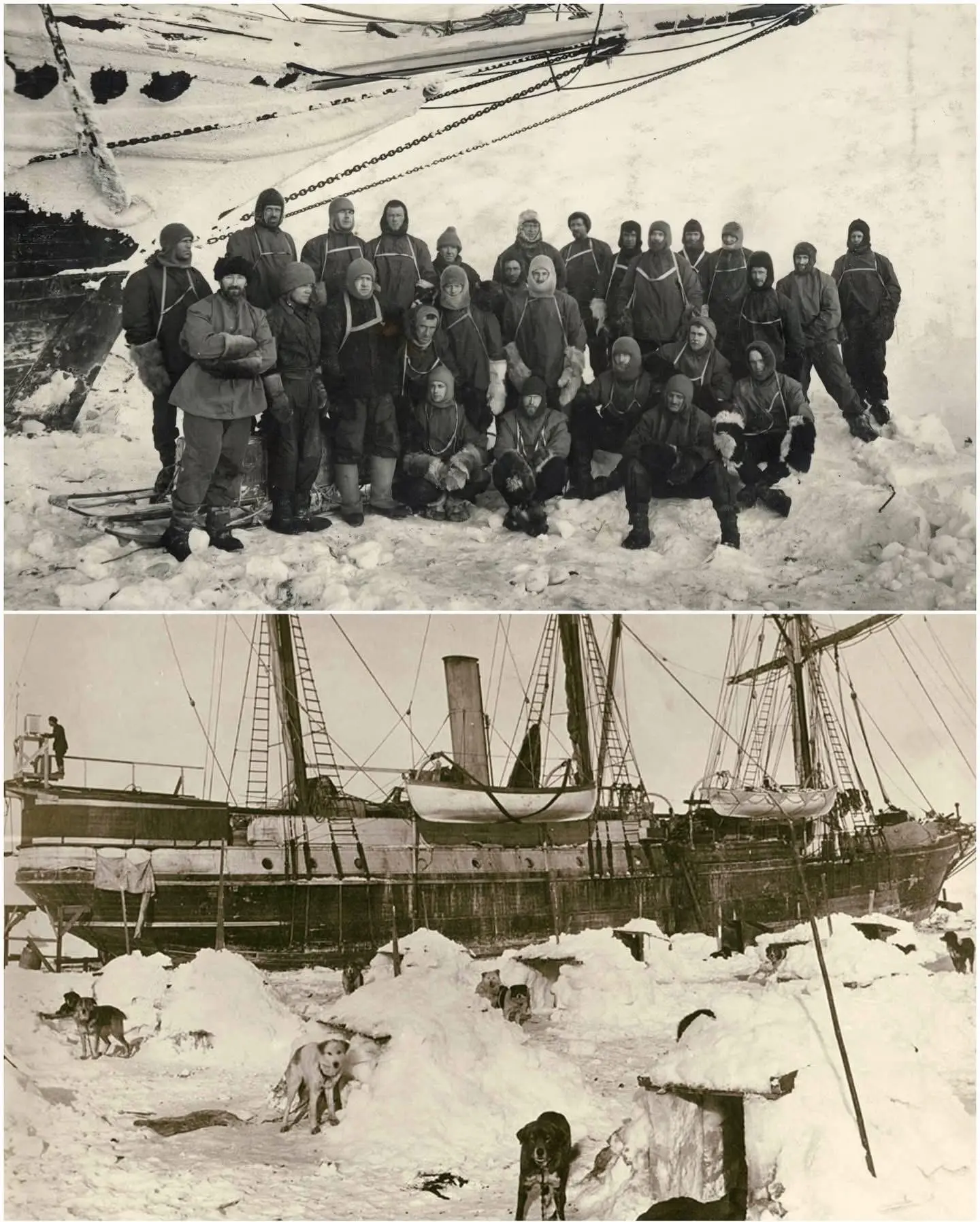 В 1914 году полярный исследователь Эрнест Шеклтон вышел в море на корабле Endurance — «...