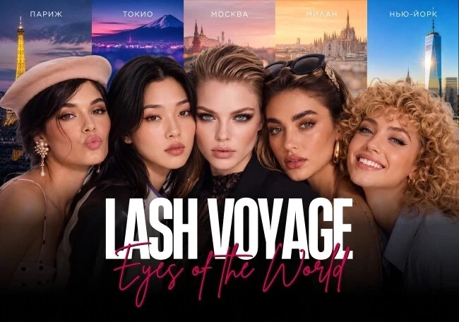 LASH VOYAGE: собери весь мир на ресницах 🌍✨