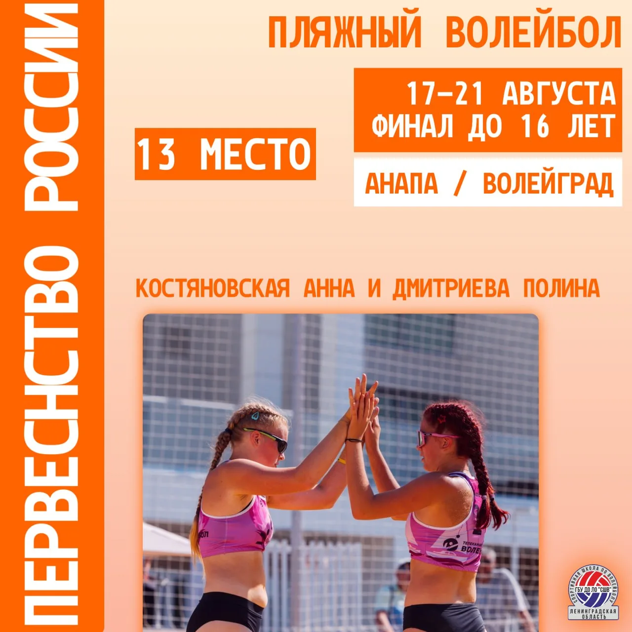 Завершение выступления на Первенстве России: достойный результат и ценный опыт☀️🏐