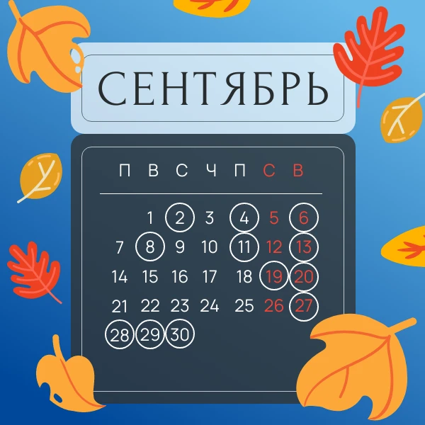 В сентябре 2026 года в России нас ждёт 21 рабочий день и 9 выходных. А вот на профессио...