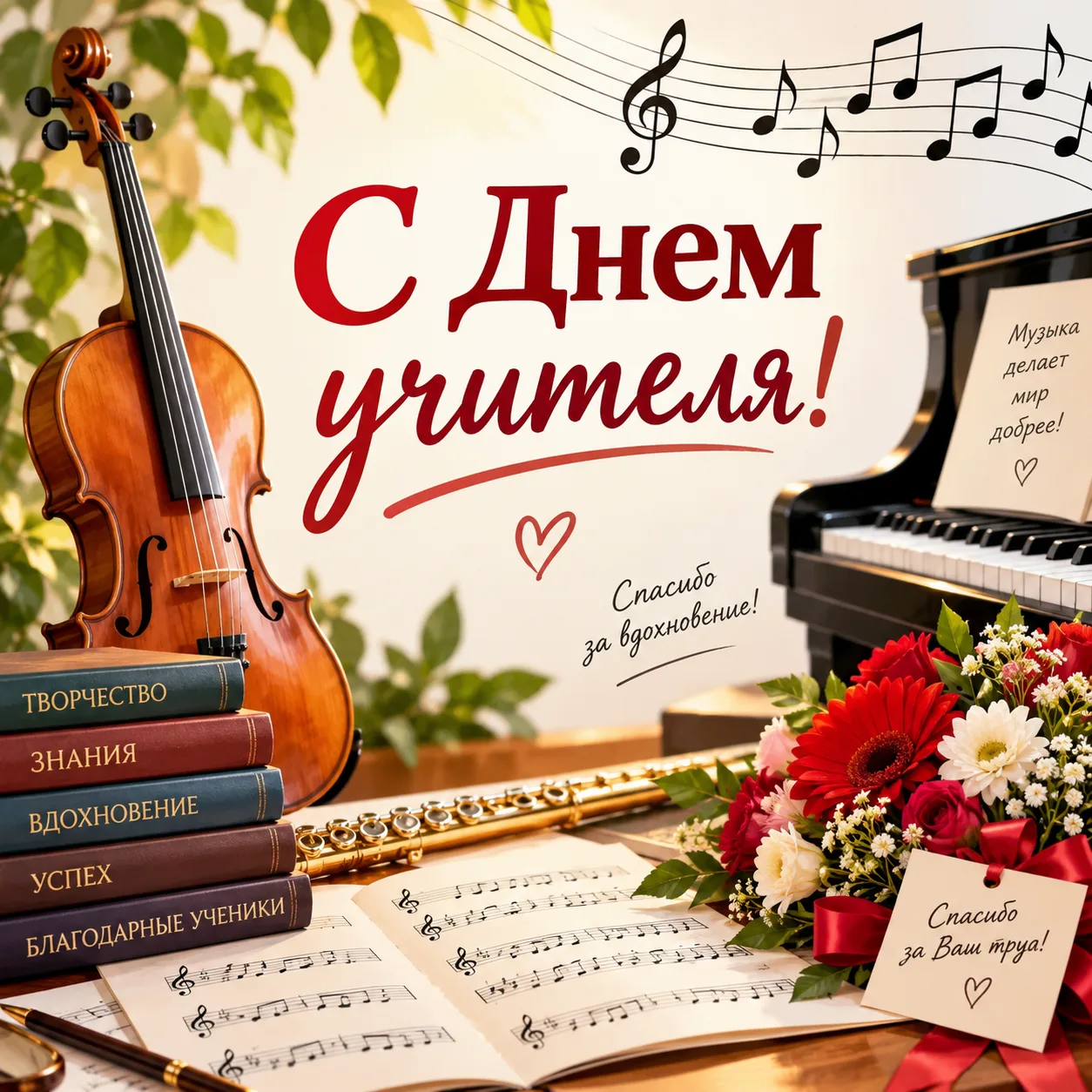 🎊 В преддверии праздника Дня учителя в детской музыкальной школе №1 им. Г.В. Свиридова...