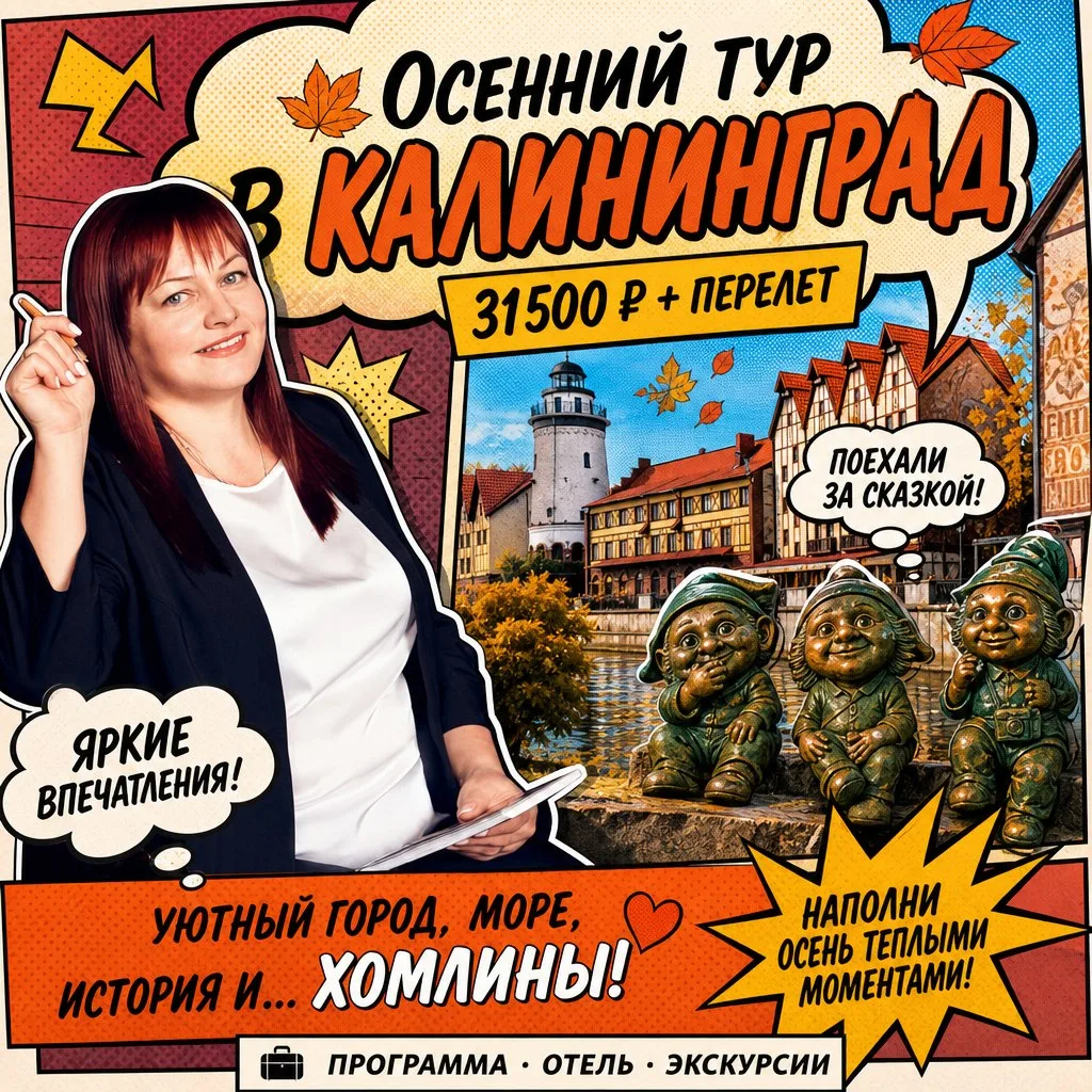 Калининград — это когда ты стоишь на берегу Балтики и думаешь: «А ведь я в России!» 🌊😄
