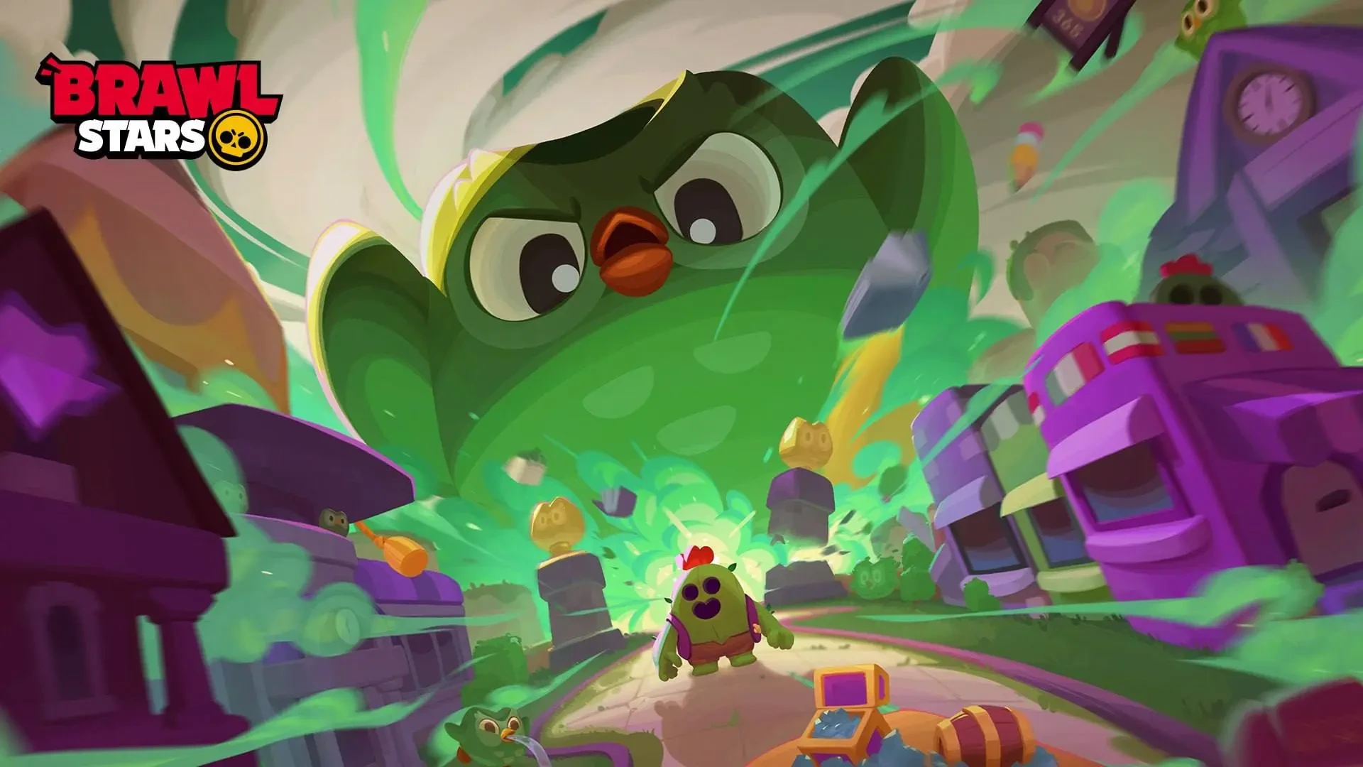 Уже 19 сентября в Brawl Stars стартует коллаборация с Duolingo, в рамках которой игрока...
