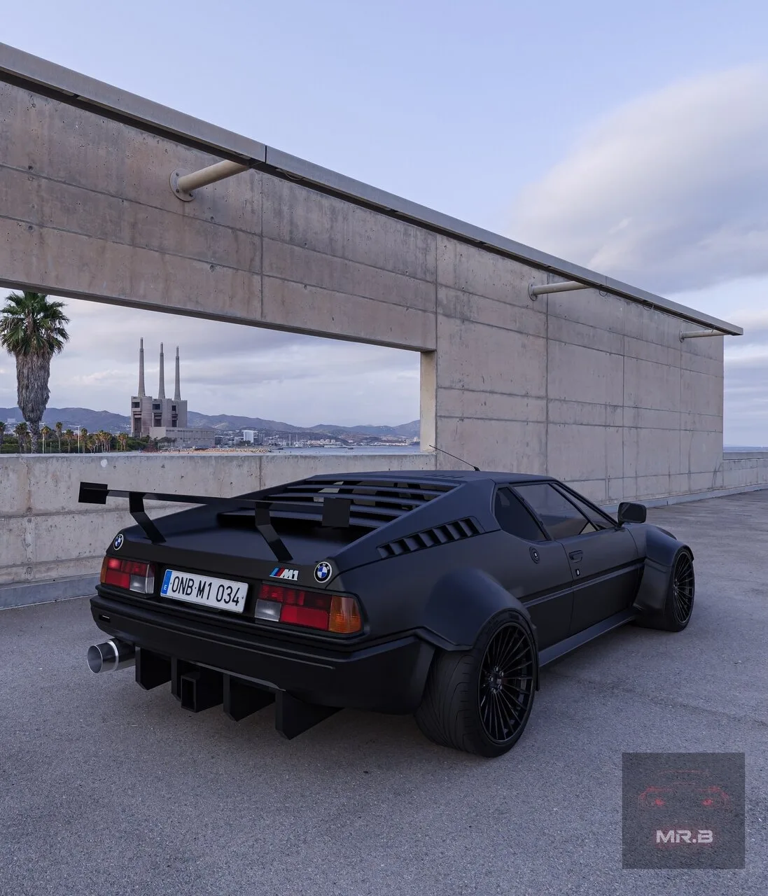🦈 BMW M1 Procar, которую нарисовали для наших дней

Это не новая модель BMW и не готовый автомобиль