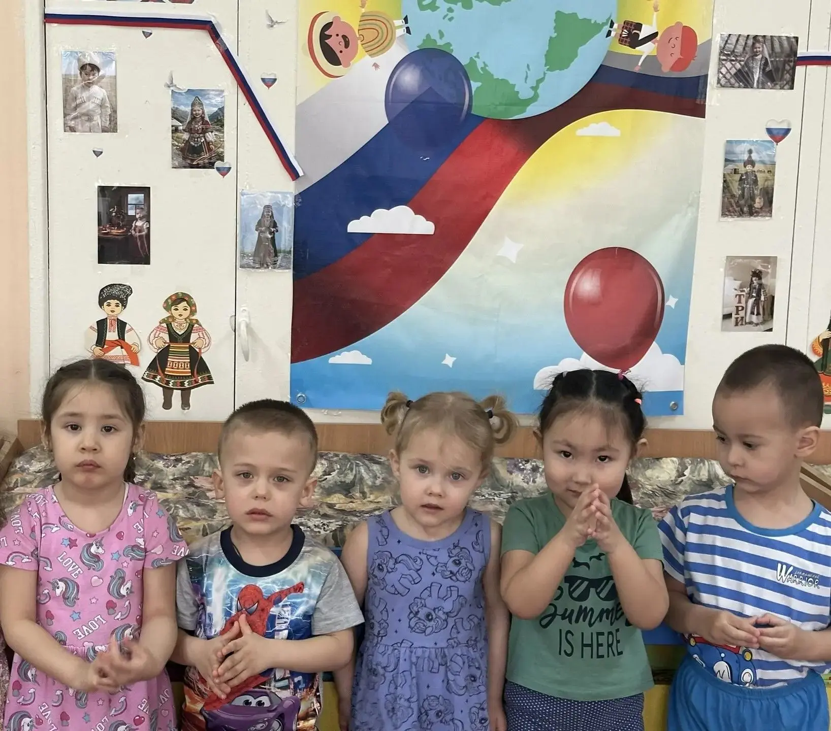 💕В нашем детском саду с раннего возраста воспитывают уважение к людям разных национальностей. 

💕В