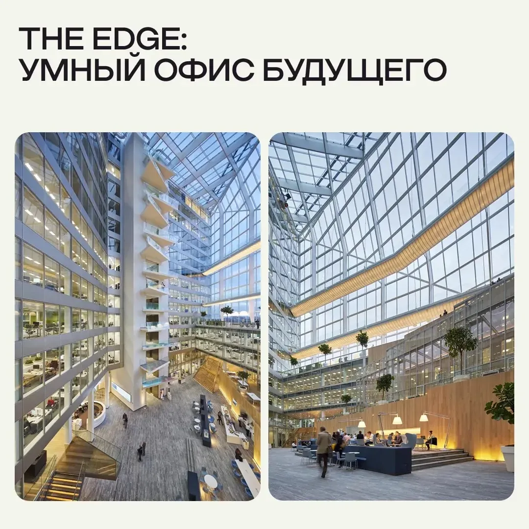 Почему бизнес-комплекс The Edge считается эталоном среди умных офисов?