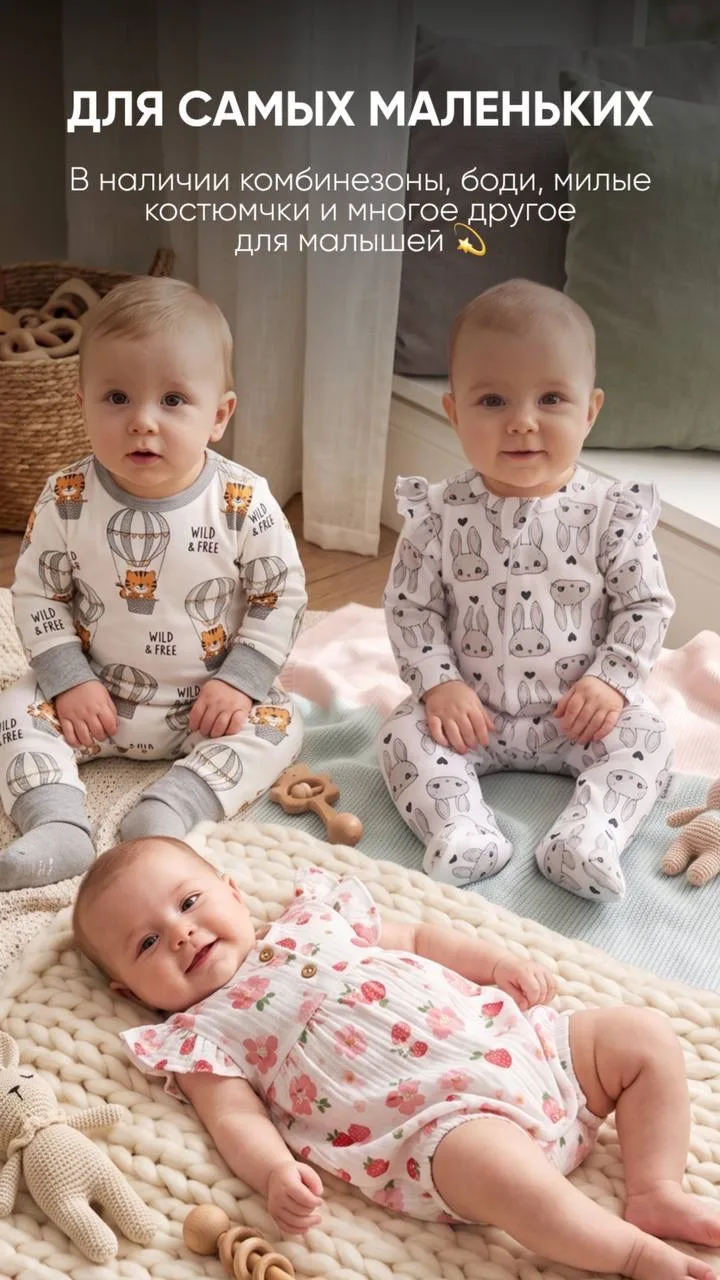 🫶🏻 Всё для самых маленьких — в магазинах KIDS!
