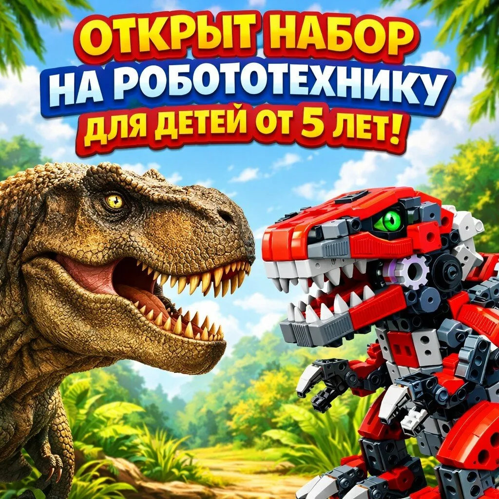 Робототехника для детей и подростков в Екатеринбурге!