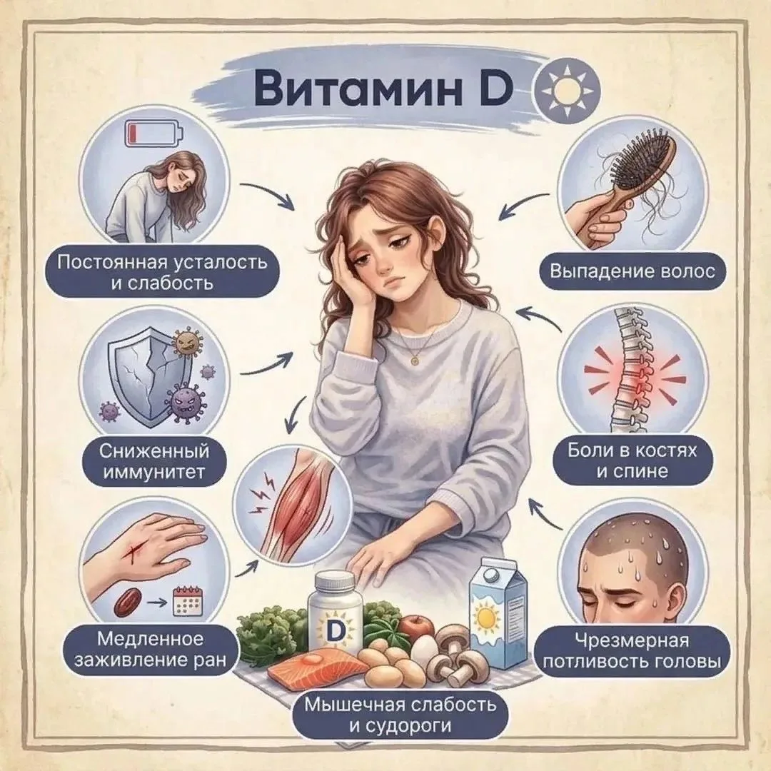 💊Витамин D: незаметный герой вашего здоровья!💊