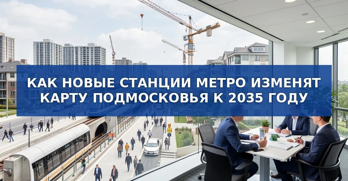 Расширение метро в Московской области