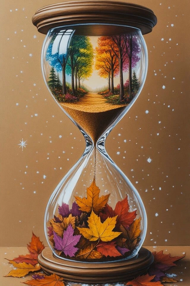 Песок часов торопится, бежит,