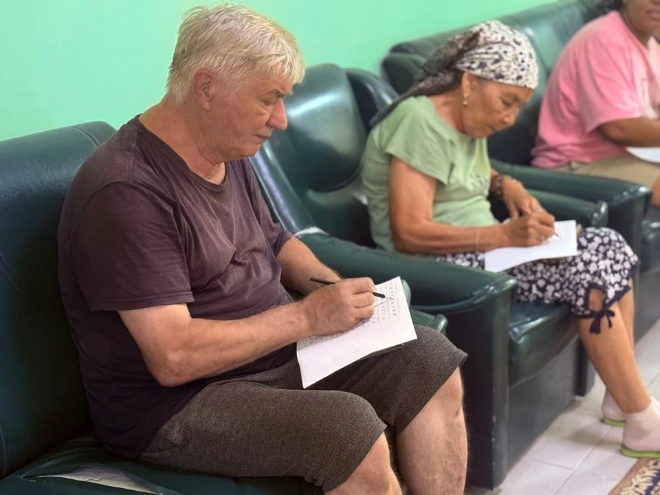 «Дайте мозгу работу!», - под таким девизом прошла очередная встреча  психолога с отдыха...