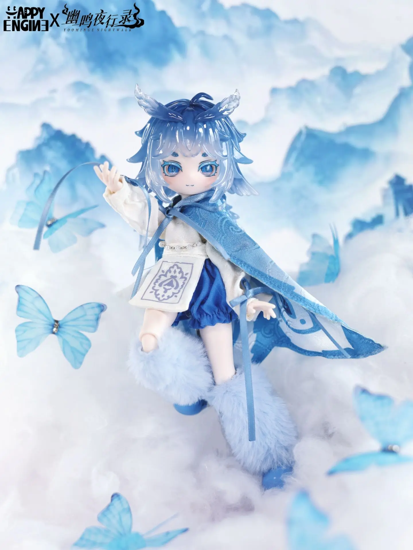 Начинаем выкладывать промо новых bjd Lucky Emma 
Yoominge Nightwalk · Nether Moth 💫

#YoomingeNight