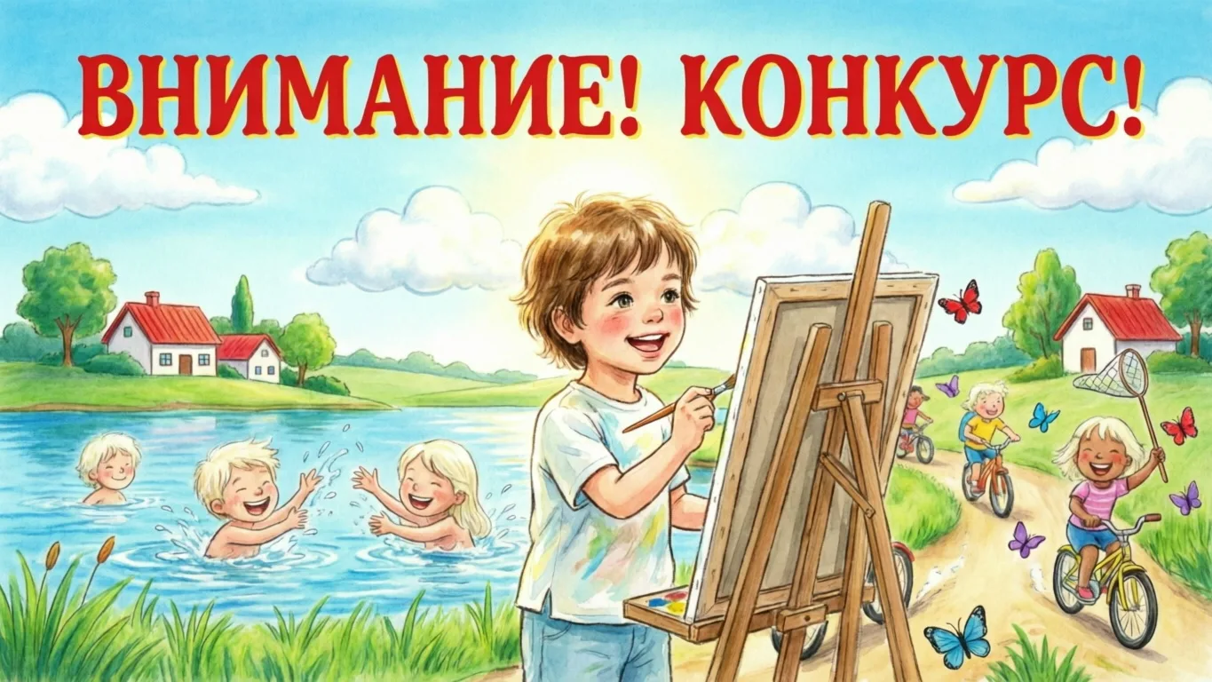 🎨 КОНКУРС "МОИ КАНИКУЛЫ 2026" 🎨