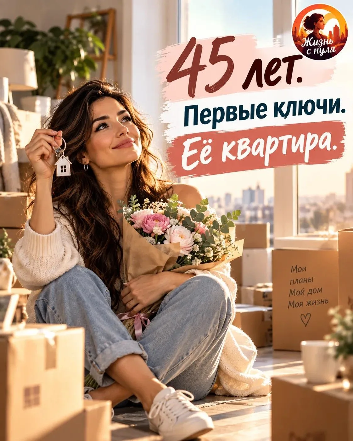 В 45 она впервые открыла свою дверь
