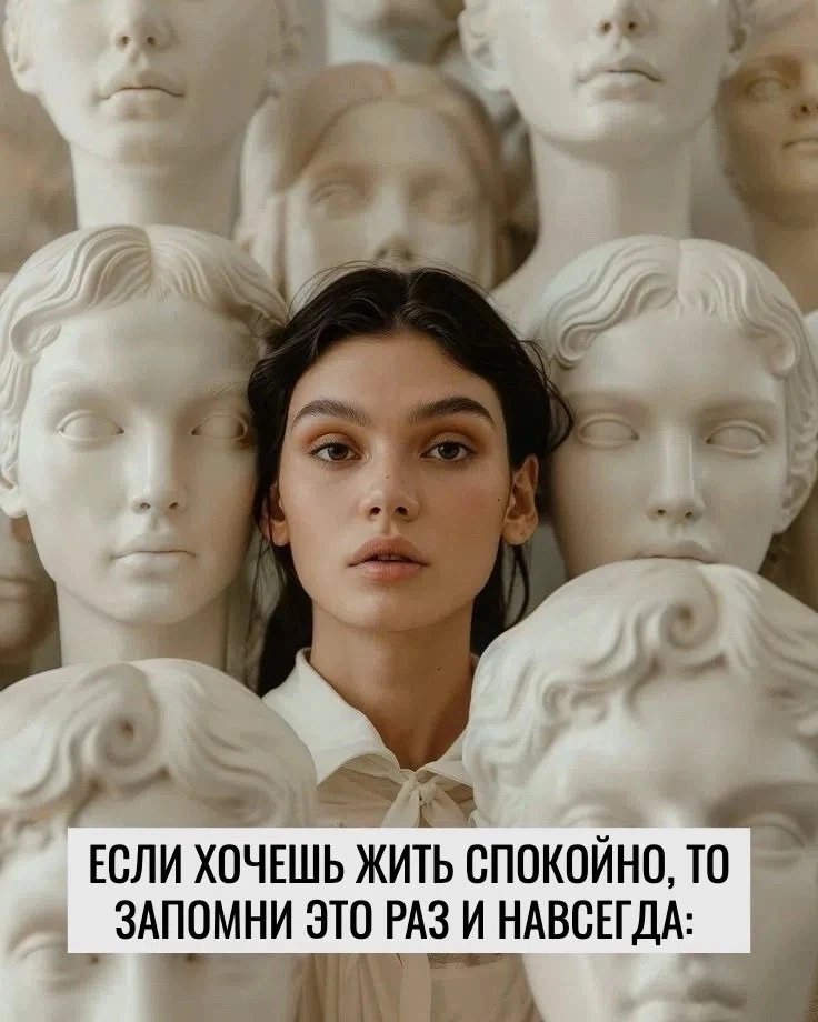 ЕСЛИ ХОЧЕШЬ ЖИТЬ СПОКОЙНО, ТО ЗАПОМНИ ЭТО РАЗ И НАВСЕГДА: