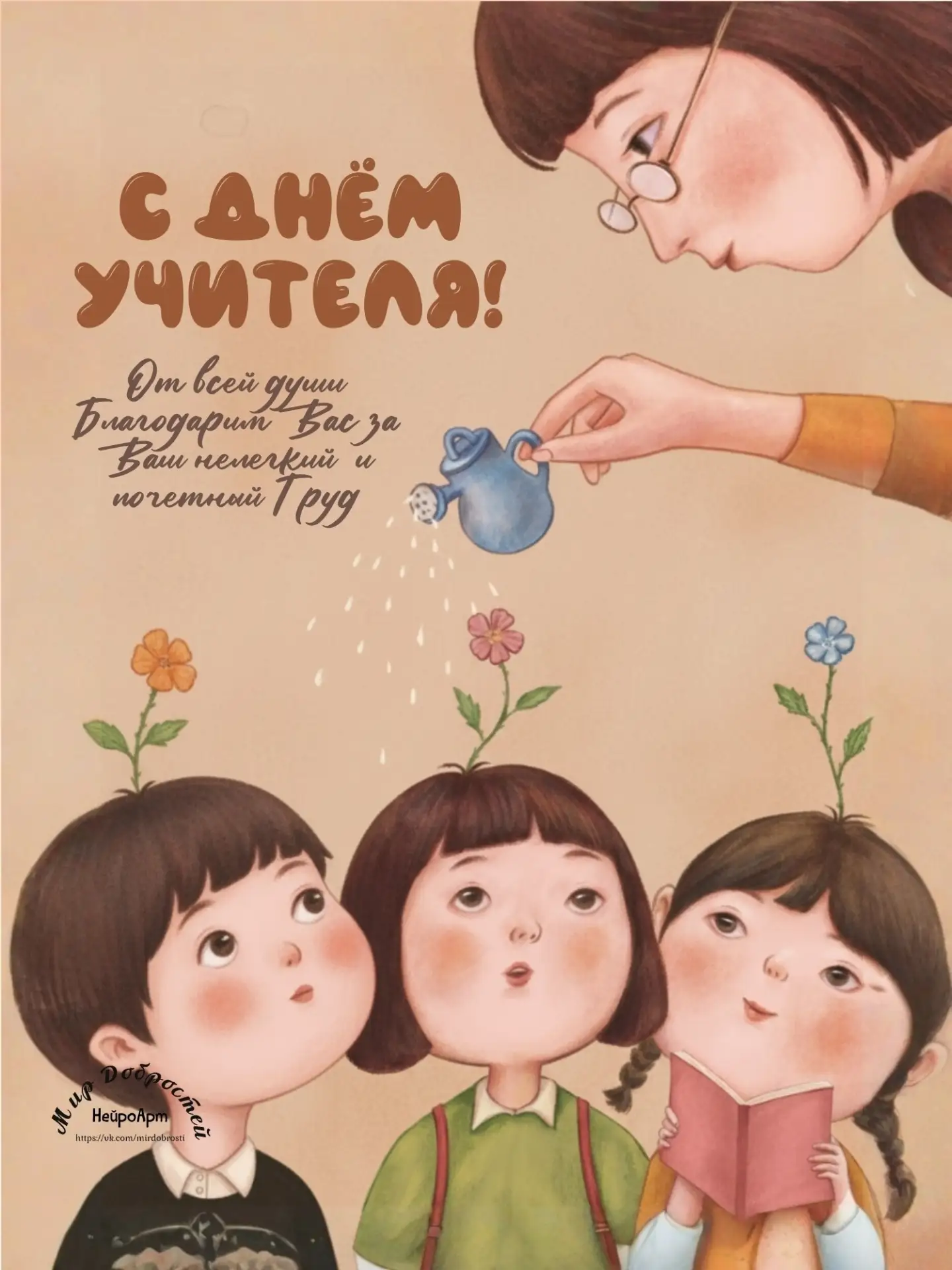 Вы зажигаете в сердцах своих учеников огонь, который будет гореть всю жизнь