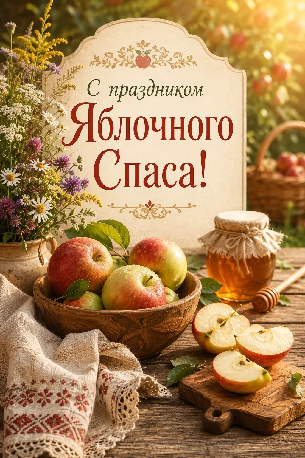 🍏 С ЯБЛОЧНЫМ СПАСОМ! 🍎