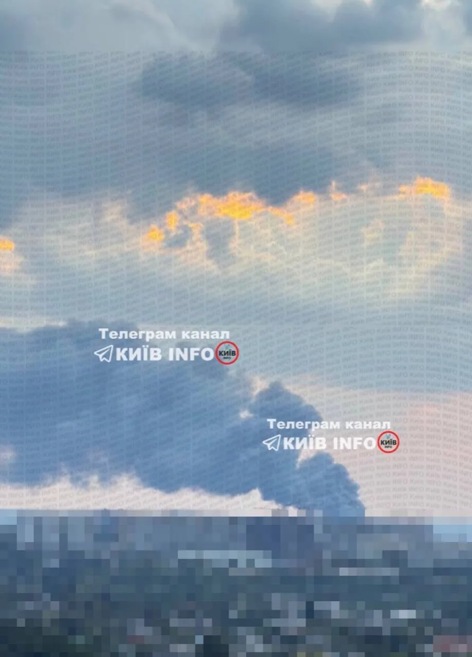 Всю ночь летели дроны на Киев.