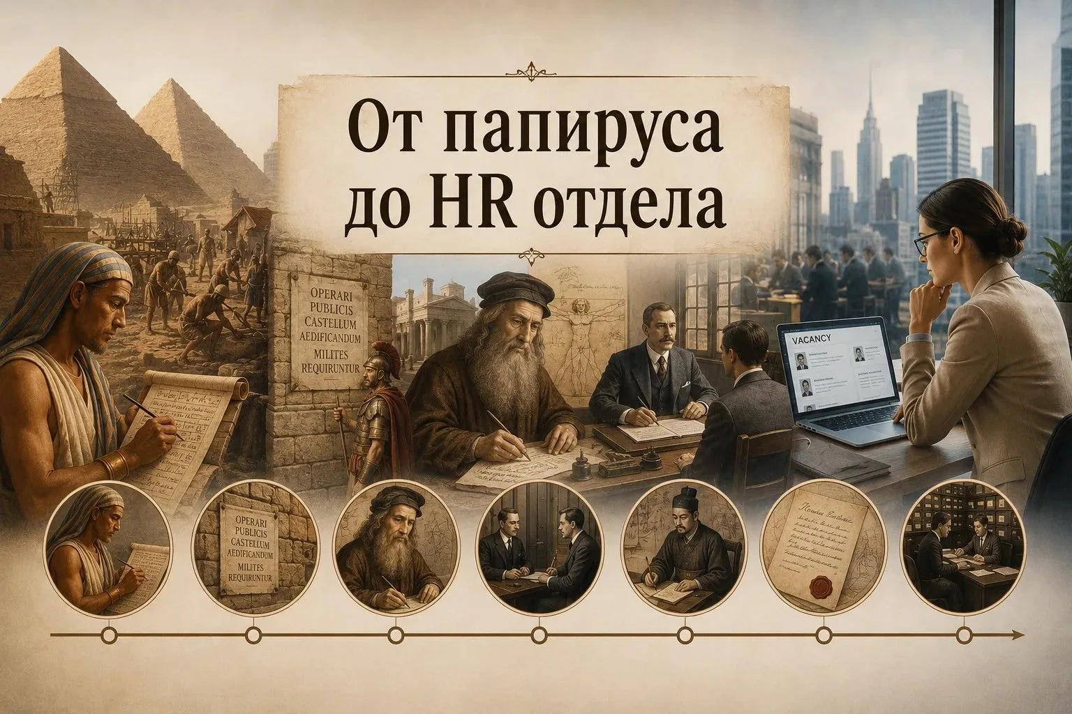 От первых вакансий до современных резюме