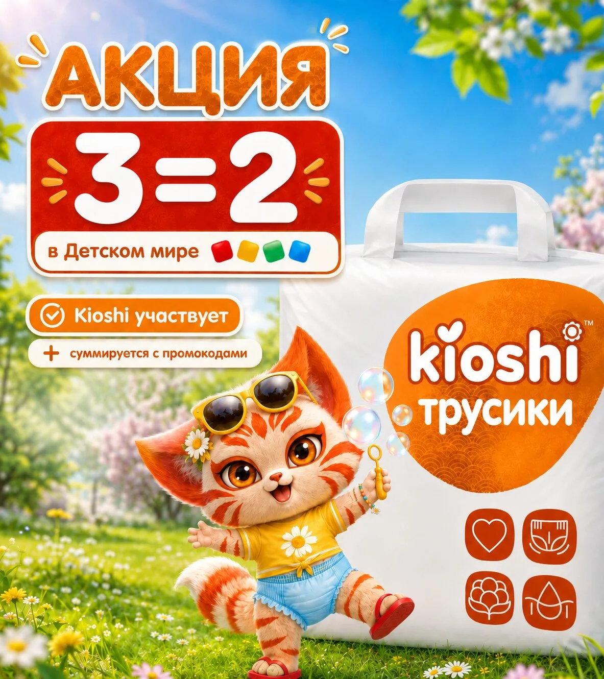Как купить подгузники и трусики с большой скидкой?