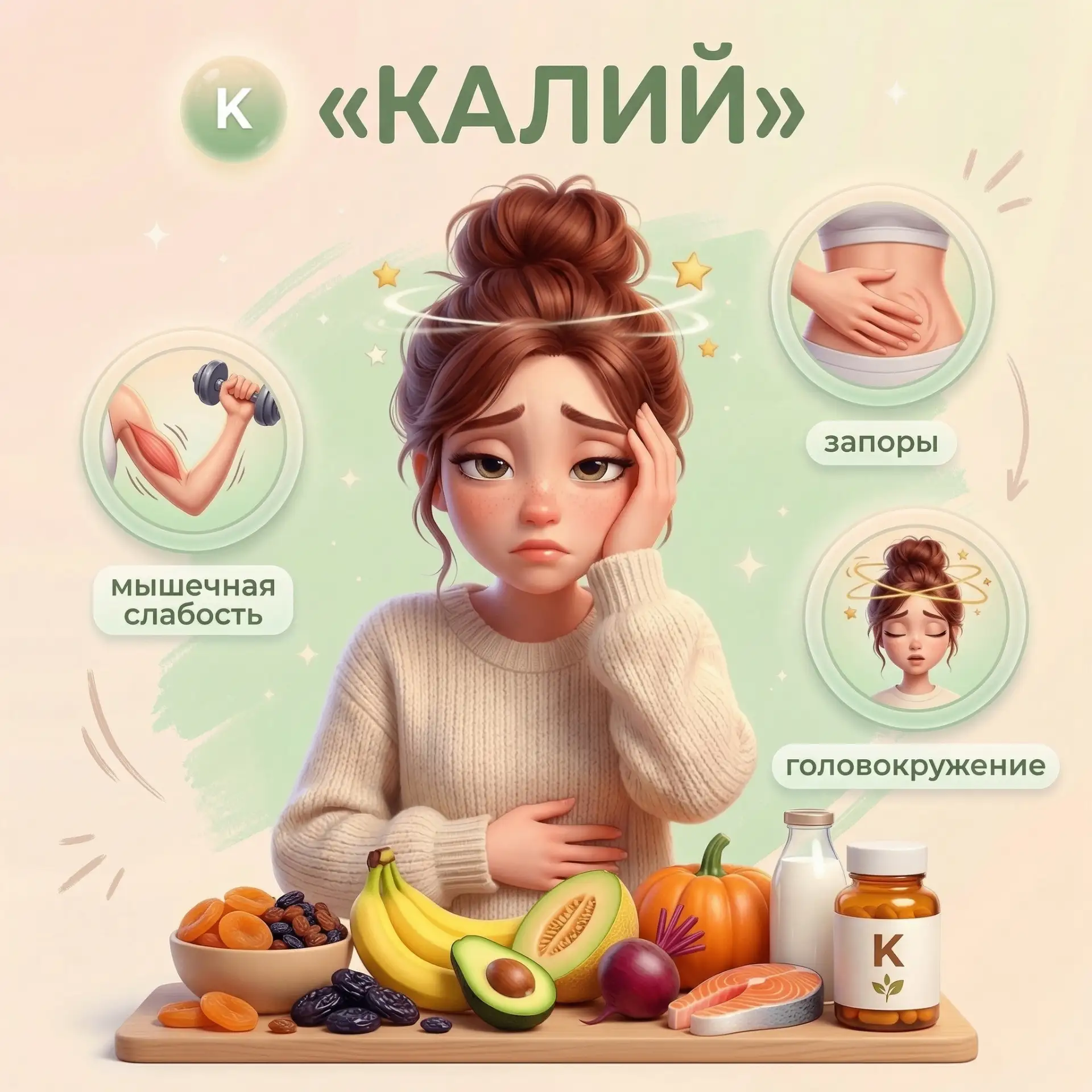 Ранняя седина говорит о недостатке йода. Хроническая усталость и судороги — о дефиците магния  Девоч