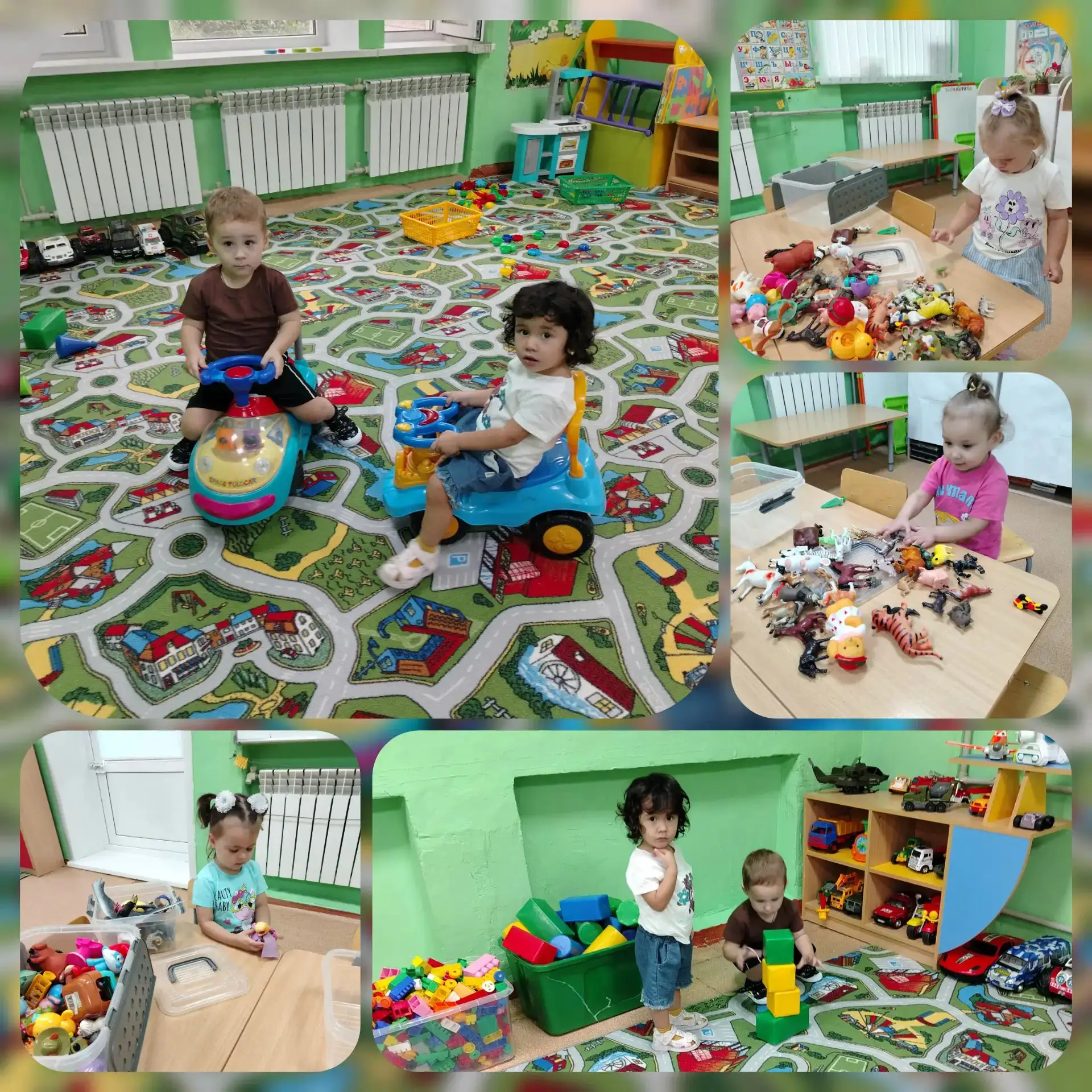 Детки в садике живут,