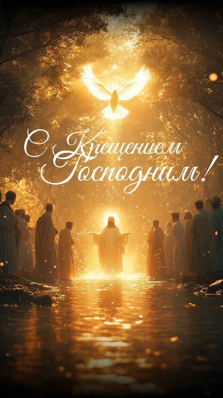 С праздником Крещения Господня! 🙏