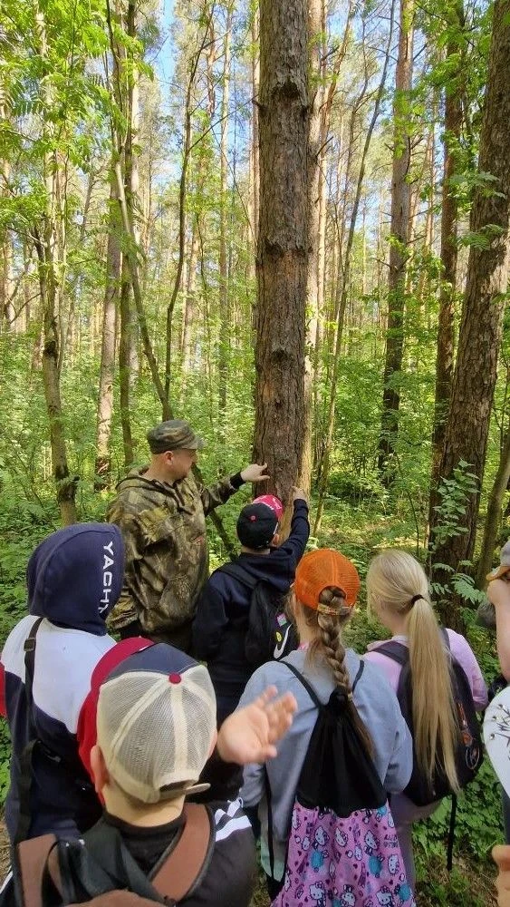 🌲 Настоящее лесное приключение для 2 «Б»!   Какой чудесный день для прогулки! Ученики 2 «Б» класса в