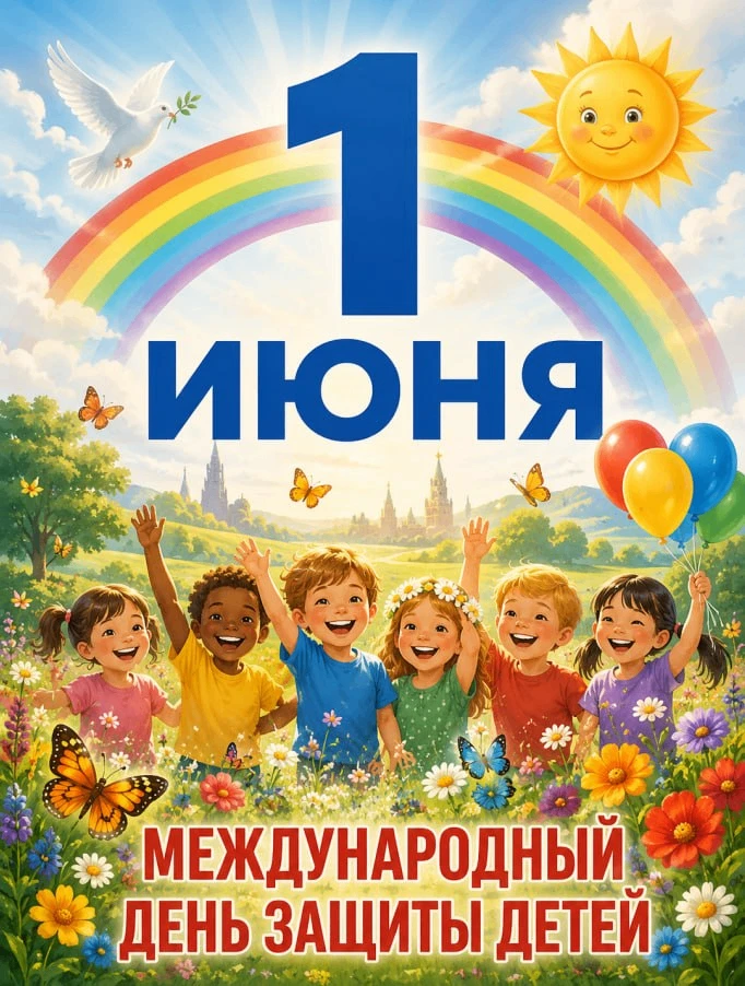 Поздравляем вас с Международным днём защиты детей!