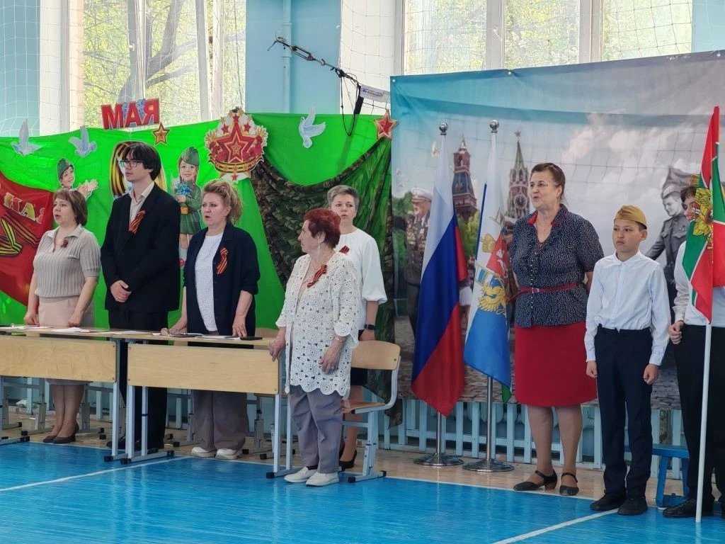 📢Рубрика #марафонпамятныхдел_125  🗓 8 мая в нашей школе прошло одно из самых важных событий года — т