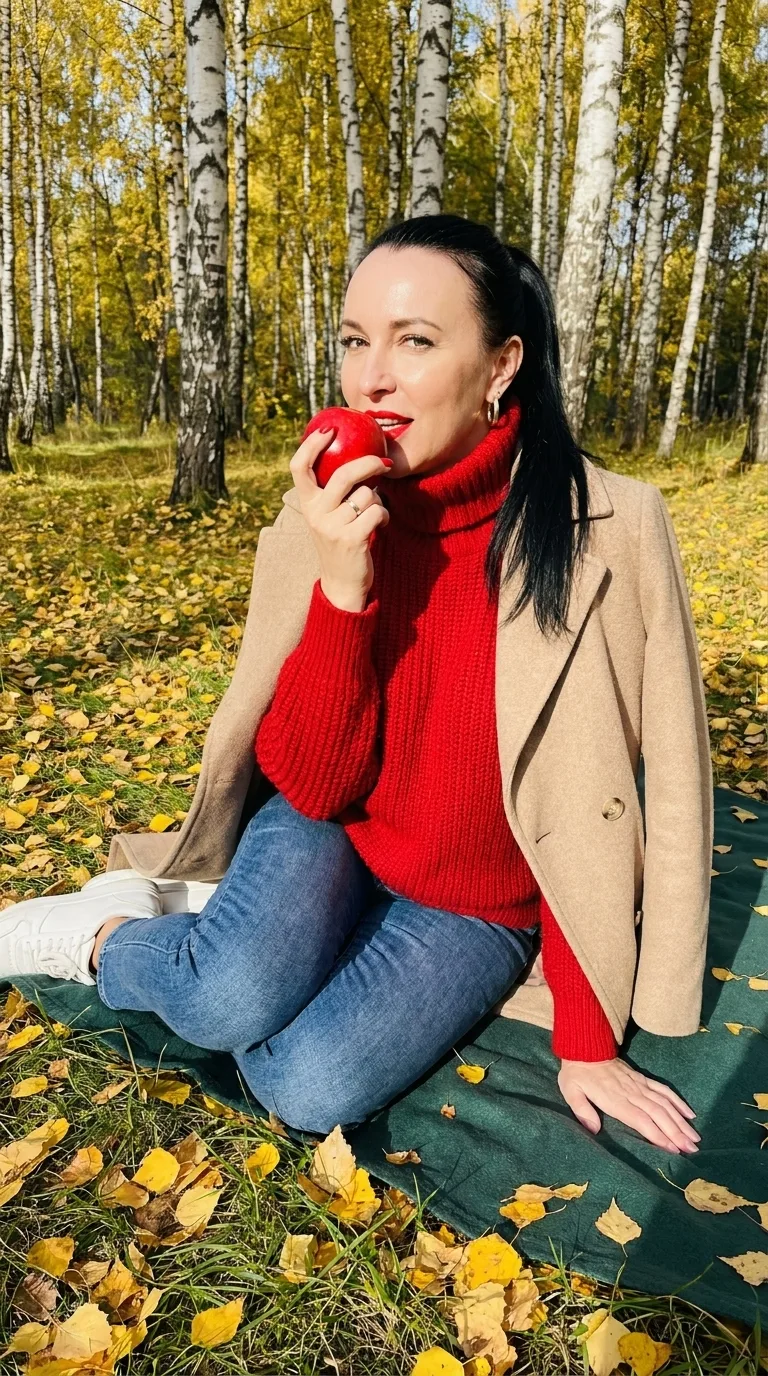 Осеннее яблоко