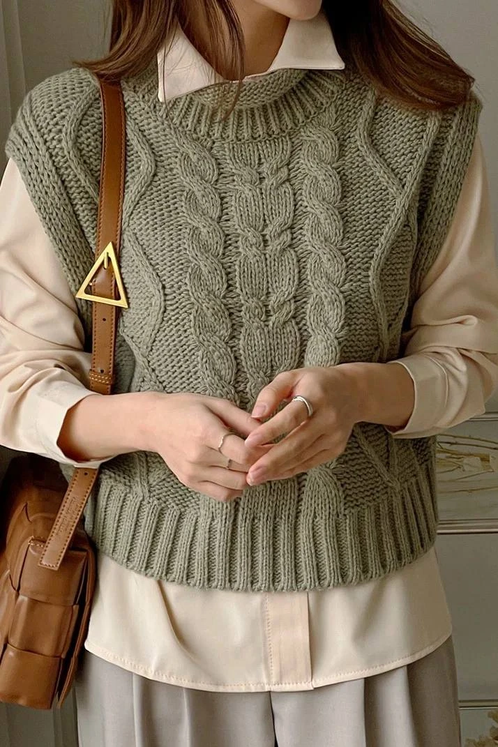 Жилет. Схема узора🧶