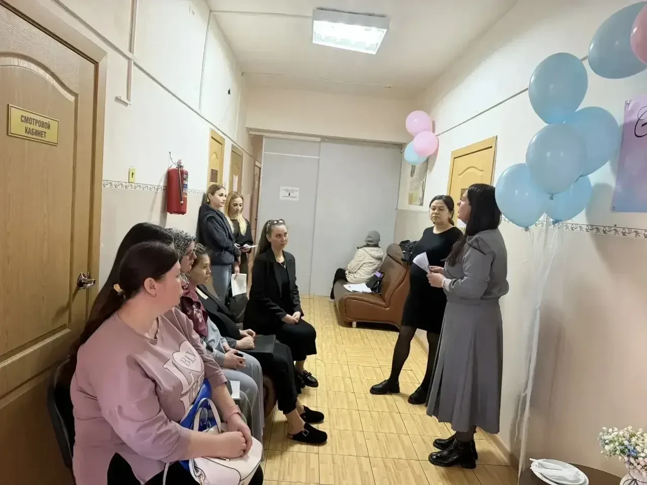 🩷🩵День беременных отметили в Туркменской районной больнице  📑Праздник был учрежден для популяризации