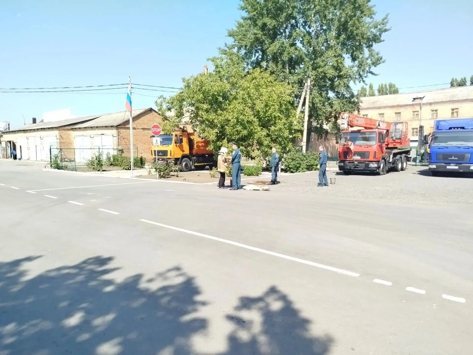 В РАТК г. Батайск для студентов провели учения с МЧС, тренировка эвакуации при пожаре и...