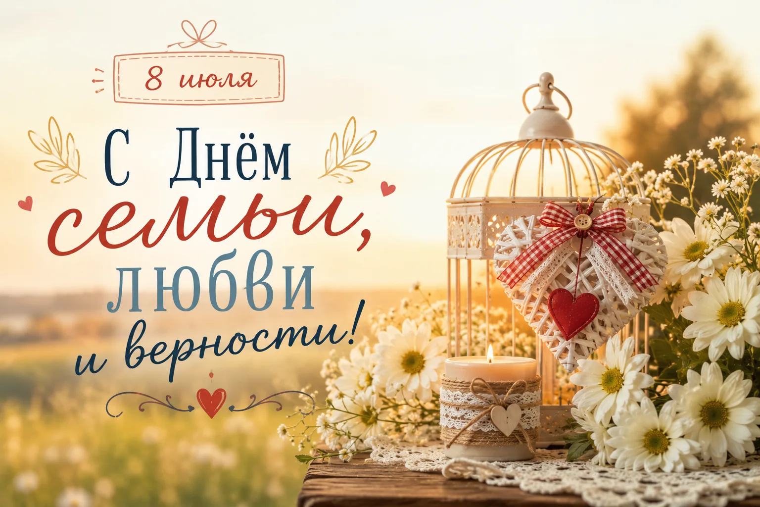 С Днём семьи, любви и верности! 💕