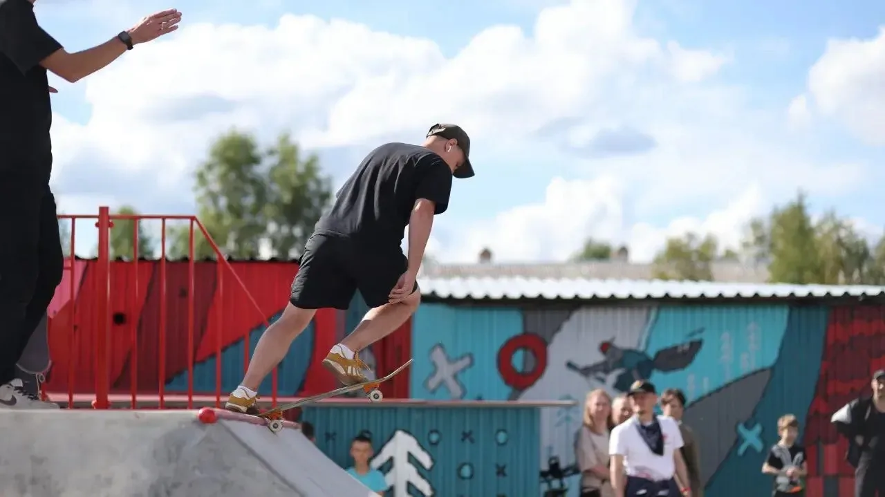 🛹 ЛУКОЙЛ открыл скейт-парк в посёлке Ярега