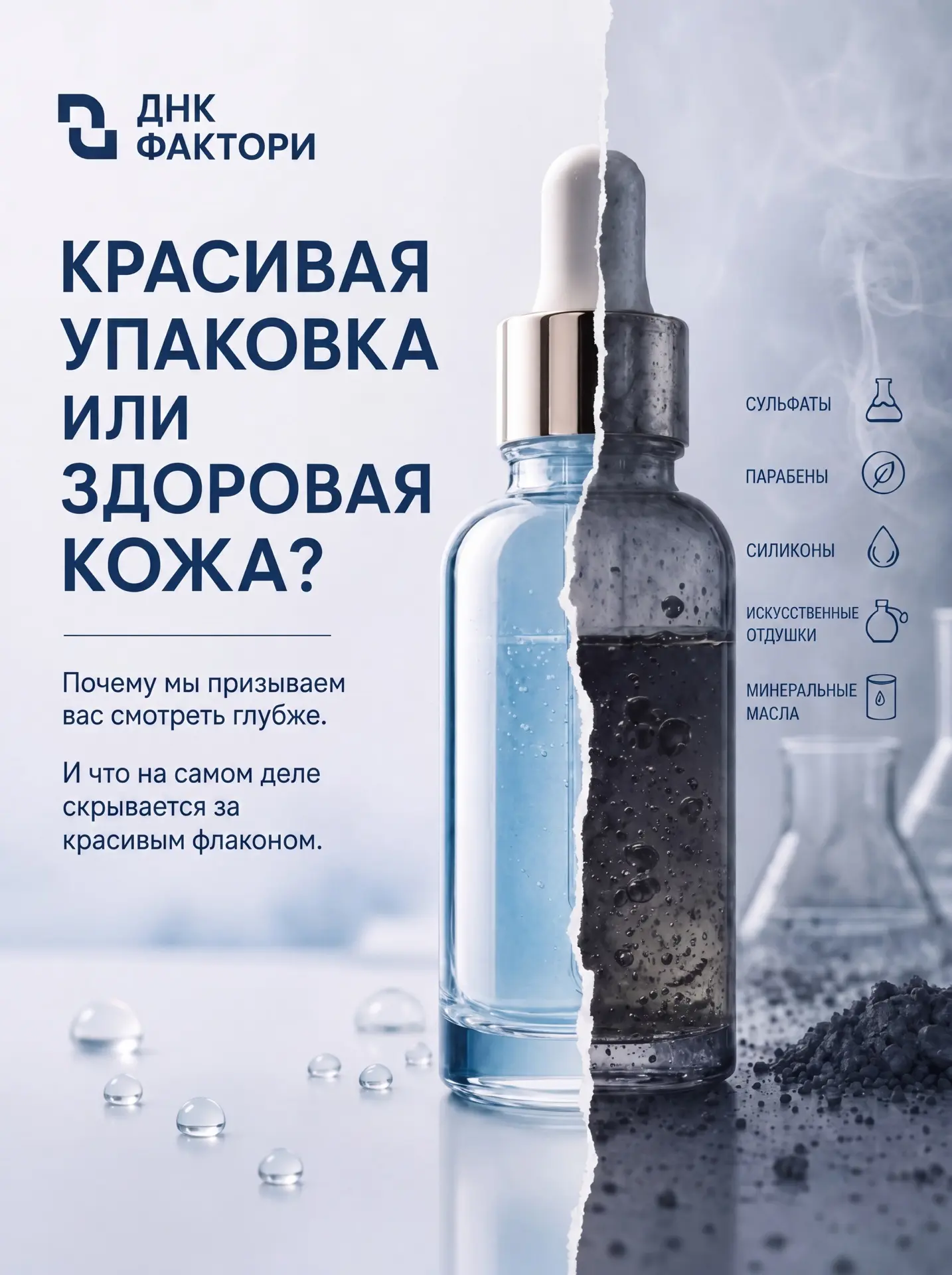 Мы привыкли выбирать косметику глазами.